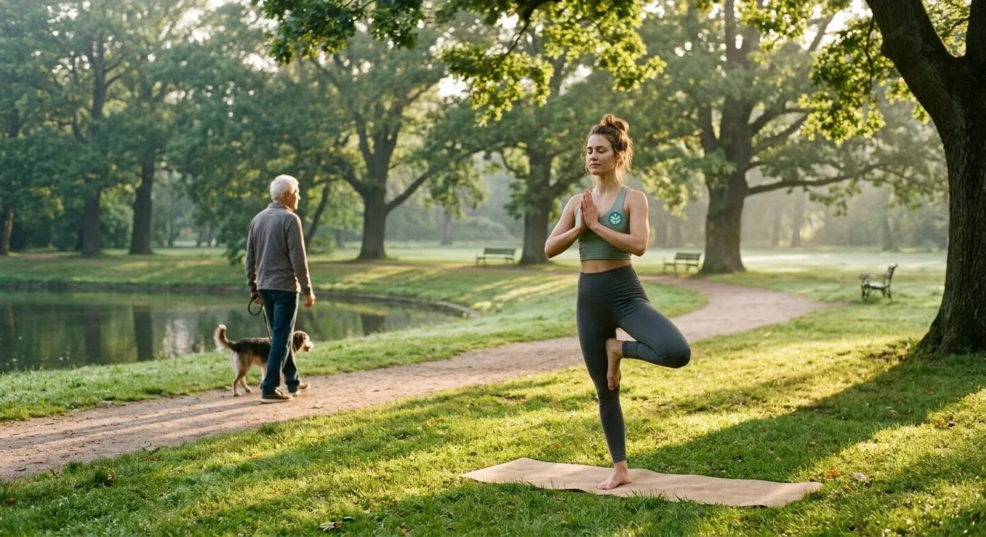 Weight Management and Hormonal Balance with Yoga and walking exercise